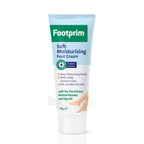 Kojų kremas Lavena Smooth moisturizing foot cream with Footprim Footprim (Soft Moisturizing Foot Cream) 75 ml paveikslėlis 1 iš 1