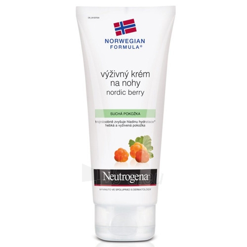 leg cream Neutrogena Nordic Berry (Nourishing Foot Cream) 100 ml paveikslėlis 1 iš 1