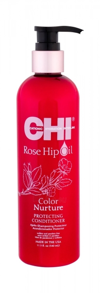 Kondicionierius Farouk Systems CHI Rose Hip Oil Color Nurture Conditioner 340ml paveikslėlis 1 iš 1