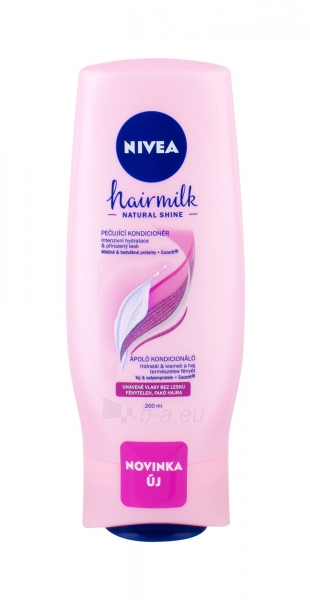 Kondicionierius Nivea Hair Milk Natural Shine Conditioner 200ml paveikslėlis 1 iš 1
