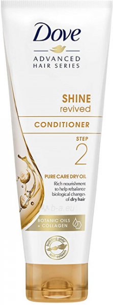 Kondicionierius plaukams Dove Advanced Hair Series (Pure Care Dry Oil Conditioner) 250 ml paveikslėlis 1 iš 1