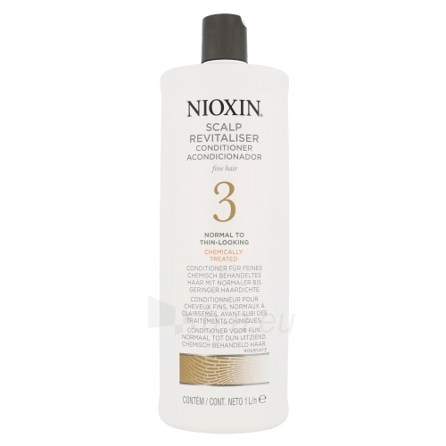 Kondicionierius plaukams Nioxin System 3 Scalp Revitaliser Conditioner Cosmetic 1000ml paveikslėlis 1 iš 1