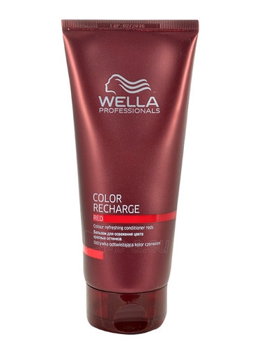 Kondicionierius plaukams Plaukų kondicionierius Wella Color Recharge Red Conditioner Cosmetic 200ml paveikslėlis 1 iš 1