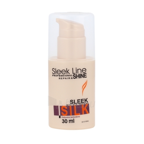 Kondicionierius plaukams Stapiz Sleek Line Sleek Silk Conditioner Cosmetic 30ml paveikslėlis 1 iš 1