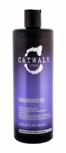 Kondicionierius plaukams Tigi Catwalk Fashionista Violet Conditioner Cosmetic 750ml paveikslėlis 1 iš 1