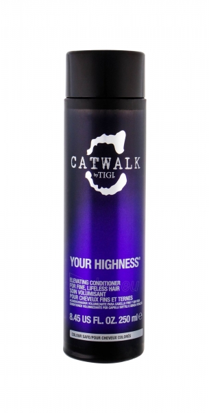 Kondicionierius plaukams Tigi Catwalk Your Highness Nourishing Conditioner Cosmetic 250ml paveikslėlis 1 iš 1