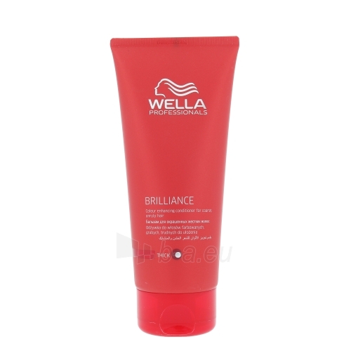 Wella Brilliance Conditioner Thick Hair Cosmetic 200ml paveikslėlis 1 iš 1