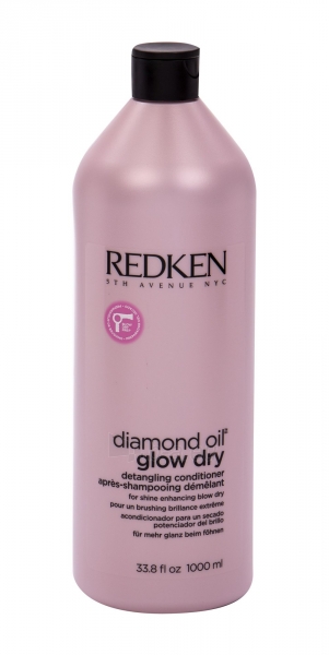 Kondicionierius Redken Diamond Oil Glow Dry 1000ml paveikslėlis 1 iš 1