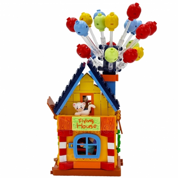 Konstruktorius Woopie Namas su balionais, 239 elementai paveikslėlis 11 iš 17