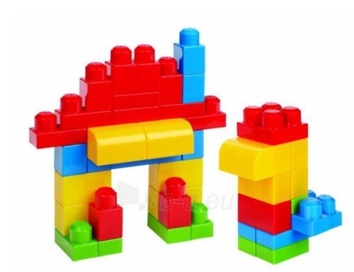 08174 New Mega BLOKS Building Toy Bloks Children’s 40-Piece didelių detalių konstruktorius paveikslėlis 2 iš 4