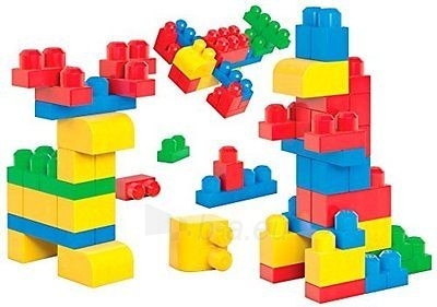08174 New Mega BLOKS Building Toy Bloks Children’s 40-Piece didelių detalių konstruktorius paveikslėlis 3 iš 4
