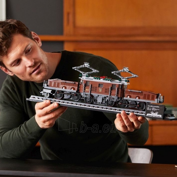 Konstruktorius 10277 LEGO Crocodile Locomotive paveikslėlis 1 iš 6