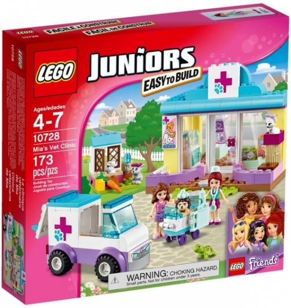 Konstruktorius 10728 LEGO Juniors ligoninės priimamasis, 4-7 m. paveikslėlis 1 iš 1