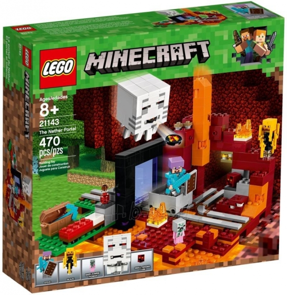 Konstruktorius 21143 LEGO® Minecraft NEW 2018! paveikslėlis 1 iš 1