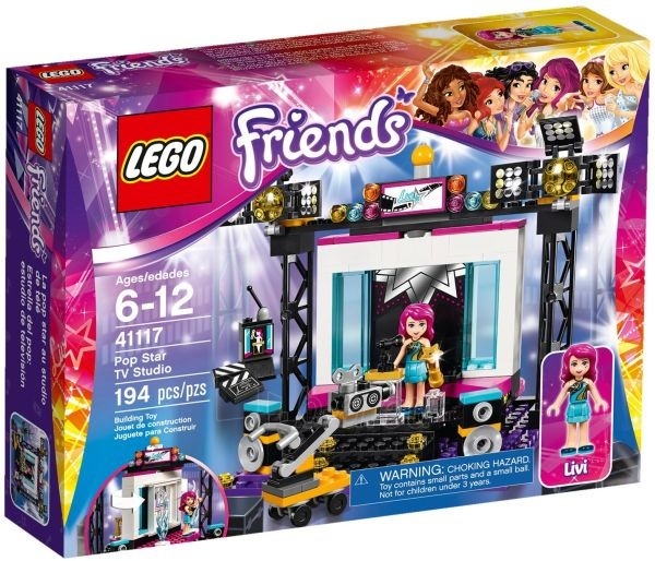 Konstruktorius 41117 Lego Friends Поп-звезда: телестудия paveikslėlis 1 iš 1
