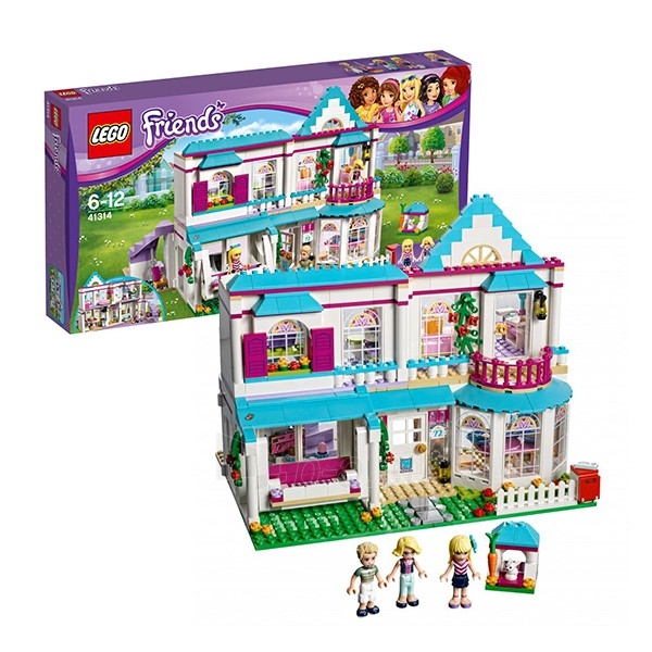Konstruktorius 41314 LEGO® Friends Stefanės draugų namas NEW 2017! paveikslėlis 1 iš 1
