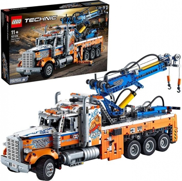 Konstruktorius 42128 LEGO Technic Heavy-Duty Tow Truck with Crane paveikslėlis 3 iš 6