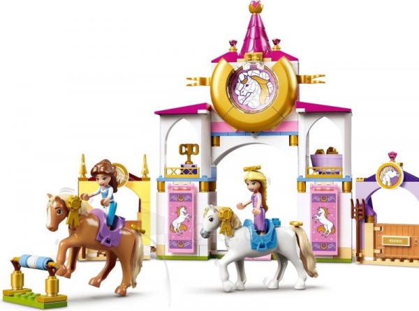 Konstruktorius LEGO Disney Gražuolės ir Auksaplaukės karališkosios arklidės 43195 paveikslėlis 6 iš 6