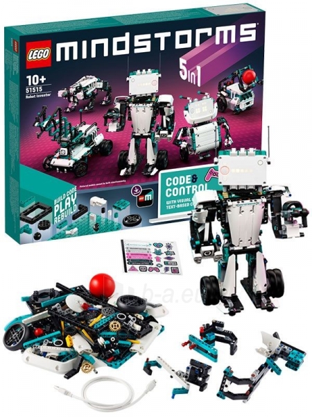 Konstruktorius 51515 LEGO® MINDSTORMS 10+ NEW 2020! paveikslėlis 1 iš 1