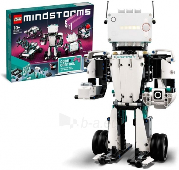 Konstruktorius 51515 LEGO MINDSTORMS Robot Inventor Robotics Kit, 5in1 App Controlled Programmable Interactive paveikslėlis 2 iš 6