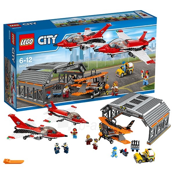 Konstruktorius 60103 LEGO City oro uostas, 6-12 m. paveikslėlis 1 iš 1
