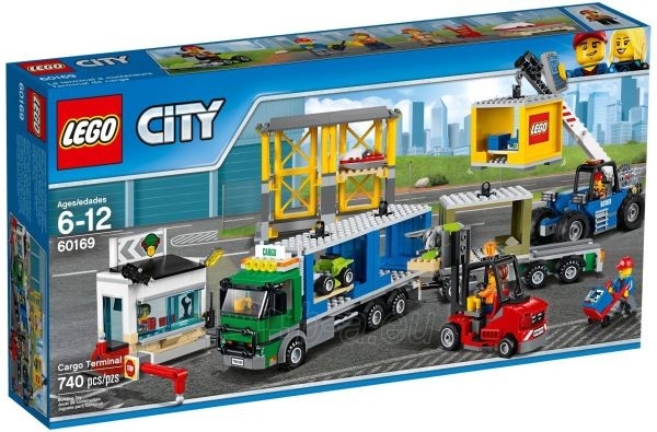 Konstruktorius 60169 LEGO® City Грузовой терминал, c 6 до 12 лет NEW 2017! paveikslėlis 1 iš 1