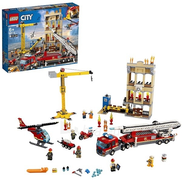 Konstruktorius LEGO City Gaisrinė 60216 paveikslėlis 1 iš 1