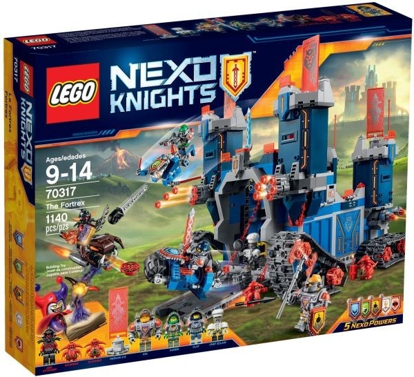 Konstruktorius 70317 Lego Nexo Knights Фортрекс - мобильная крепость paveikslėlis 1 iš 1