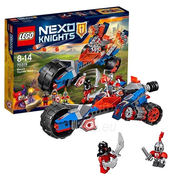 Konstruktorius 70319 LEGO Nexo Knights automobilis, buo 8 iki 14 metų paveikslėlis 1 iš 1