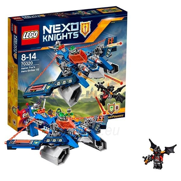 70320 LEGO Nexo Knights oro arbaletas V2, c 8 до 14 лет paveikslėlis 1 iš 1