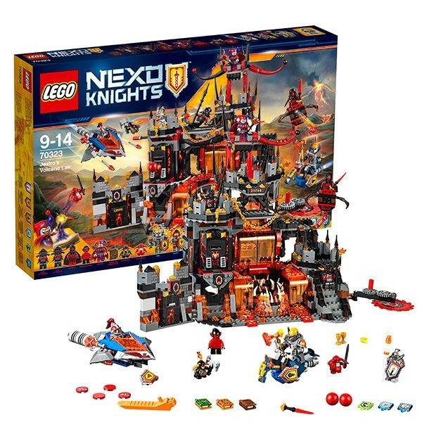 70323 LEGO Nexo Knights vulkano bazė, 9-14 m. paveikslėlis 1 iš 1