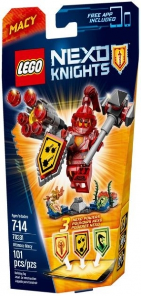Konstruktorius LEGO Nexo Knights Macy - Absoliutus blogis 70331 paveikslėlis 1 iš 1