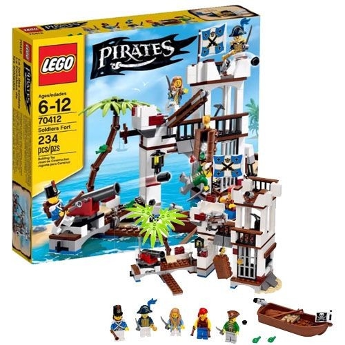 Konstruktorius 70412 LEGO Pirates Военный форт, c 6 до 12 лет NEW 2015! paveikslėlis 1 iš 1