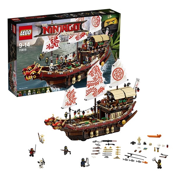 70618 LEGO® Ninjago Skraidantis laivas, 9-14m. NEW 2017! paveikslėlis 1 iš 1