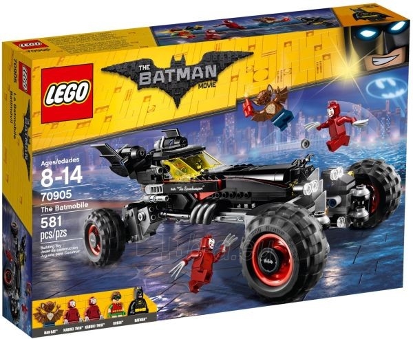 Konstruktorius 70905 Lego BATMAN Movie The Batmobile , 2017 paveikslėlis 1 iš 1