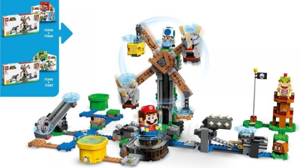 Konstruktorius LEGO Super Mario 71390 - Reznor Knockdown paveikslėlis 4 iš 6