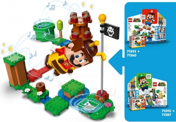 Konstruktorius LEGO Super Mario Bitės Mario galios paketas 71393 paveikslėlis 5 iš 5