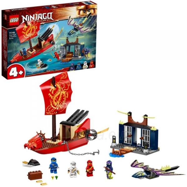 Konstruktorius 71749 LEGO® Ninjago Final Flight of Destinys Bounty paveikslėlis 4 iš 6