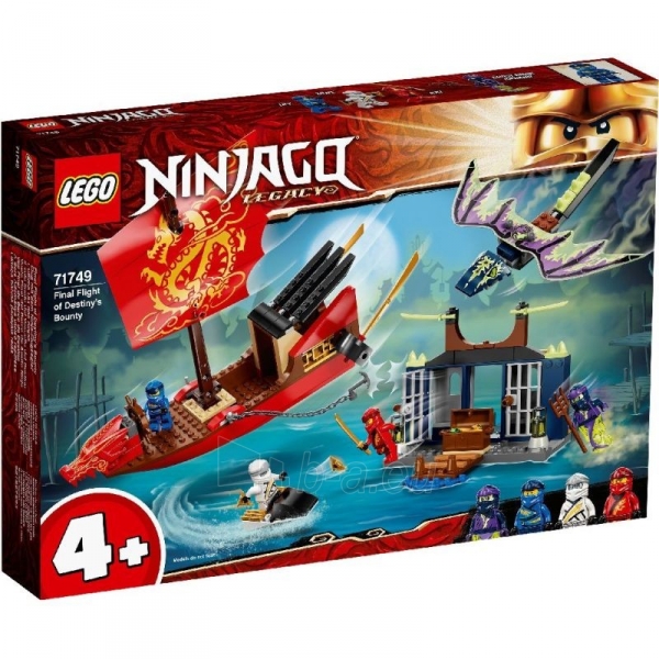 Konstruktorius 71749 LEGO® Ninjago Final Flight of Destinys Bounty paveikslėlis 1 iš 6
