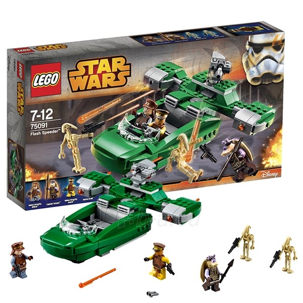 Konstruktorius 75091 LEGO Star Wars Flash Speeder, c 7 до 12 лет NEW 2016! paveikslėlis 1 iš 1