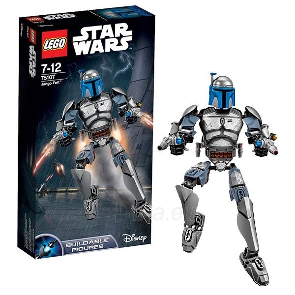 75107 LEGO Star Wars Jango Fett, c 7 до 12 лет NEW 2015! paveikslėlis 1 iš 1