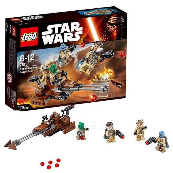Konstruktorius 75133 Lego Star Wars Боевой набор Повстанцев paveikslėlis 1 iš 1