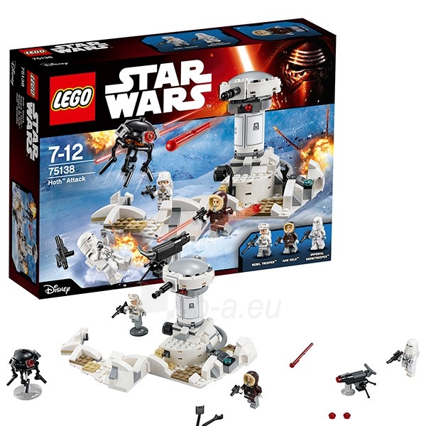 Konstruktorius 75138 Lego Star Wars Нападение на Хот paveikslėlis 1 iš 1