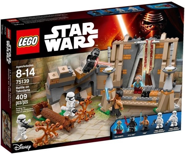 Konstruktorius 75139 Lego Star Wars Битва на планете Такодана paveikslėlis 1 iš 1