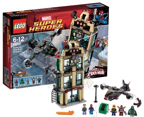 76005 Lego Super Heroes Spider-Man : Daily Bugle Showdown paveikslėlis 1 iš 1