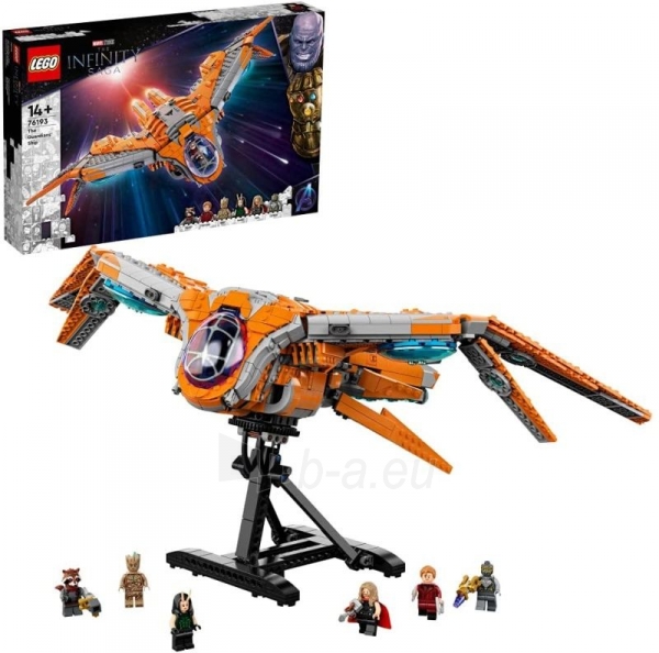 Konstruktorius 76193 LEGO® Marvel The Guardians’ Ship paveikslėlis 3 iš 6