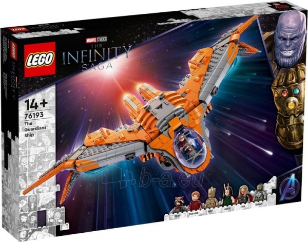 Konstruktorius 76193 LEGO® Marvel The Guardians’ Ship paveikslėlis 6 iš 6