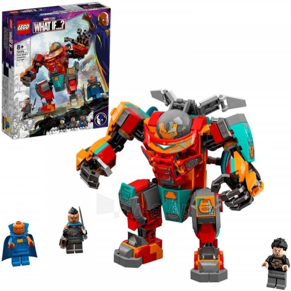 Konstruktorius LEGO Marvel Tony Starko Sakaarano Geležinis žmogus 76194 paveikslėlis 1 iš 6