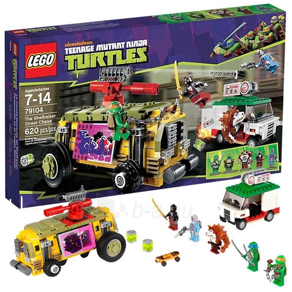 79104 Lego Ninja Turtles The Shellraiser Street Chase paveikslėlis 1 iš 1