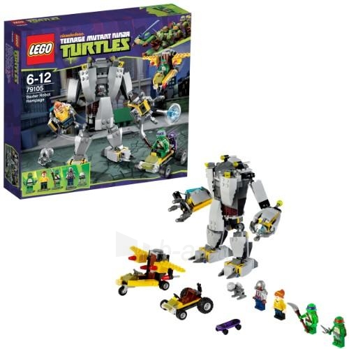 Konstruktorius LEGO Ninja Turtles Baxter Robot Rampage 79105 paveikslėlis 1 iš 1